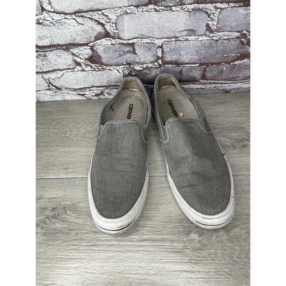 Converse Jack Purcell Gray Canvas Casual Slip On Shoes Men’s Sz 10.5M US/44.5EU - Picture 9 of 16